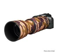 easyCover - Lens Oak - Protector de lente - Protección para la lente de la cámara - Adecuado para Canon RF 100-400mm F5.6-8 is USM, Camuflaje marrón, LOCRF100400BC