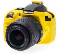 Easycover ECND3300Y - Funda de Silicona para Nikon D3300 / D3400, Color Amarillo