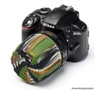 EasyCover Tapa del objetivo Lens Maze camuflaje