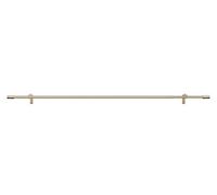 Easydeco - Barra Extensible para Cortina - Níquel - de 120 a 210 cm (Pure)