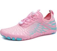 Easyfoot Barefoot Mujer Hombre, Barefoot Comfortpace/Samplex Calzado Saludable Y Natural, Deportivas Verano 36-47 EU (Rosa, Adulto, 44, Números, Sistema Tallas Calzado EU, Mediano)