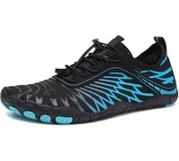 Easyfoot Barefoot Mujer Hombre, Barefoot Comfortpace/Samplex Calzado Saludable Y Natural, Deportivas Verano 36-47 EU (Azul-B, Adulto, 38, Números, Sistema Tallas Calzado EU, Mediano)