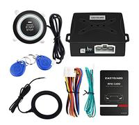 EASYGUARD EC004 Smart Rfid - Sistema de alarma de coche con botón de arranque del motor, transpondedor, inmovilizador sin llave, sistema Go
