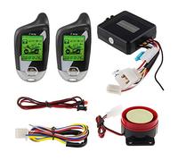 EASYGUARD EM211 - Sistema de alarma de motocicleta de 2 vías, arranque remoto, sensor de movimiento de inclinación, pantalla LCD de 12 V CC