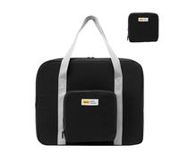 Easyjet Airlines - Bolsa de viaje para cabina de 45 x 36 x 20 pulgadas, para debajo del asiento, bolsa de viaje para llevar durante la noche, para mujeres y hombres, 25 L, Black, moda