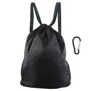 EASYKEENECOM Bolsa de gimnasio impermeable y mochila con cordón, ideal para escuela, viajes, fitness y deporte
