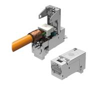 EasyLan CKFAK001 Network transmitter & receiver Plata 10,100,10000Mbit/s ampliador de red - Repetidor de red (Network transmitter & receiver, Cat6a, 10,100,10000 Mbit/s, IP20, Plata, -40 - 70 °C)