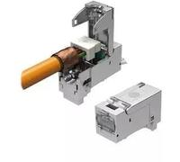 EasyLan CKFAK001 Network transmitter & receiver Plata 10,100,10000Mbit/s ampliador de red - Repetidor de red (Network transmitter & receiver, Cat6a, 10,100,10000 Mbit/s, IP20, Plata, -40 - 70 °C)