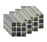EasyLife 40 adhesivos de pared para decoración del hogar, 10 x 10 cm, impermeables y autoadhesivos, adhesivos para azulejos para cocina y baño (set10)