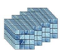 EasyLife 40 adhesivos de pared para decoración del hogar, 10 x 10 cm, impermeables y autoadhesivos, adhesivos para azulejos para cocina y baño (Set 4)