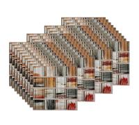 EasyLife - 40 adhesivos para azulejos de pared para decoración del hogar, 10 x 10 cm, impermeables, autoadhesivos, adhesivos para azulejos para cocina y baño(Set5)
