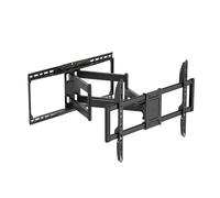 EasyLife ProMount HD90 PowerDual - Soporte de pared para televisores de 37 a 90 pulgadas, doble brazo giratorio, capacidad de carga 75 kg, VESA 600 x 400, inclinable y orientable para televisores