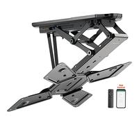 EasyLife Soporte de Techo para TV V2 con Eléctrico Y Giratorio, Integración Smart Home, de 37 A 75 Pulgadas, Soporte VESA hasta 600×400 para Televisores LCD/OLED, Monitores, Pantallas - Negro