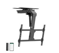 EasyLife Soporte de techo para TV V2 eléctrico giratorio y orientable, Smart Home Integration, 37 hasta 75 pulgadas, soporte VESA hasta 600 x 400 para televisores LCD/OLED, monitor, monitor