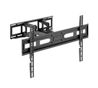 Easylife Soporte de TV de Pared FlexMount E80 Dual 37-80'', Doble Brazo, Inclinable y Giratorio, VESA 600x400, hasta 40KG, Plano Articulado para Televisor Pared con Gestión de Cables