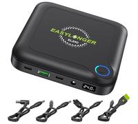 EASYLONGER EL240 Batería CPAP para Air Travle 88Wh 12V 24V Batería CPAP portátil para Camping PD 60W Laptop Power Bank CPAP Power Bank CPAP batterie pour ResMed CPAP Machines/ResMed AirMini/Macbook