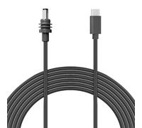 Easymaidi mini Cable de alimentación USB C a CC, 32.8FT/10M, PD100 W, entrada USB tipo C a CC, cable de enchufe de barril para Mini cable impermeable de repuesto