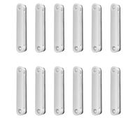 EASYmaxx Insect Protect Imanes para pegar para mosquitera | Placas magnéticas autoadhesivas | 12 imanes adhesivos para mosquiteras ventanas | Mosquitera magnética