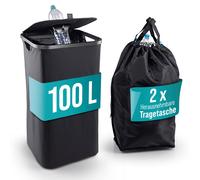 EASYmaxx Pfandflaschen Contenedor 100L Almacenamiento Incl. 2 Bolsa De