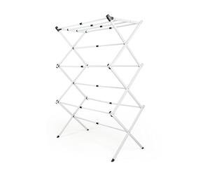 EASYmaxx Tendedero telescópico 800 | Torre de Ropa con 8 m de Longitud de Secado - Plegable, Ahorra Espacio y fácilmente Plegable | Secadora de pie en pequeño y Estrecho | Tendedero de Torre - Fácil