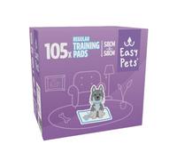 Easypets 105 Piezas - Alfombrillas de Entrenamiento para Cachorros de Perro, higiénicas, Parte Inferior Impermeable, Altamente absorbentes, Antideslizantes, de 58 x 58 cm