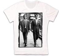 Easypitwy longring The Kray Twins Brothers Gangster Prison Retro Vintage Unisex T Shirt White S