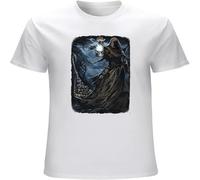 Easypitwy Men's Ferryman T Shirt Casual Graphic Comfortable Tops White L