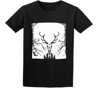 Easypitwy Men's T Shirt Res The Dead South T Shirt Illusion and Doubt Black XL