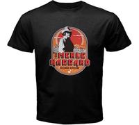 Easypitwy Merle Haggard Logo Men's Unisex 100% Cotton Short-Sleeve T-Shirts Black XXL