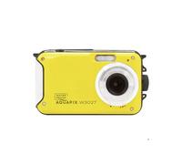 Aquapix W3027 Wave - Cámara Sumergible (3 m, Pantalla de 2,7", resolución de hasta 30 MP, Zoom Digital 4X, Sensor de 5 MP, Color Amarillo