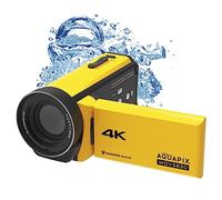 Easypix WDV5630 Videocámara acuática Amarillo. Sumergible hasta 5 m; Vídeo hasta 4K; Fotos hasta 56 MP de resolución; Zoom Digital 18x; Sensor de 13 MP.