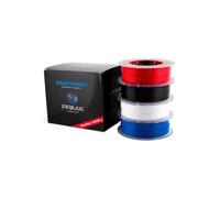 EasyPrint PLA Value Pack Standard - 1,75 mm - 4x 500 g (Total 2 kg) - White, Black, Red, Blue