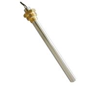 Easyricambi - Bujía de encendido para estufa de pellets, 350 W, diámetro 9,5 mm y longitud 140 mm (150 mm totales), rosca de 3/8" a gas, resistencia para calentamiento rápido, recambio para modelos