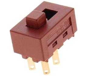 Easyricambi - Interruptor 2 posiciones 0-I selector luz campana 4 contactos, compatible con Faber, AEG, Candy, Elica, TILLY y Vega - Medidas 1,5