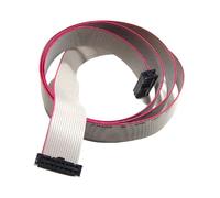 Easyricambi - Kit conectores eléctricos para placa Micronova Estufa de pellets, conector de 16 polos con cable plano largo 118 cm para conexión teclado o pantalla a la central electrónica de muchas