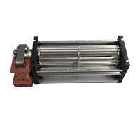 Easyricambi Motor ventilador tangencial EMMEVI 4B06106-102801 Largo 259 mm Boquilla 181 x 45 Estufa de pellets
