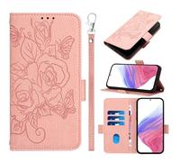 Easyshow Compatible para Nokia HMD Skyline Fundas Wallet Case, Diseño Retro del Modelo de Case, Ranuras para Tarjetas, Magnético Flip Wallet Case Cover Adecuado Funda para Nokia HMD Skyline-Rosa