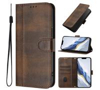 Easyshow Compatible para ZTE Nubia Focus 2 Ultra Case, Premium Cuero Billetera Flip Protectora Carcasa Magnético Funda para ZTE Nubia Focus 2 Ultra