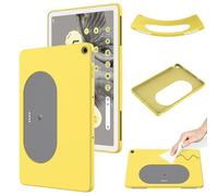 Easyshow Funda Compatible con Google Pixel Tablet, Carcasa Silicona Google Pixel Tablet Suave Gel Rasguño y Resistente Teléfono Móvil Cover, Funda para Google Pixel Tablet (Amarillo)