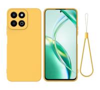 Easyshow Funda Compatible con Honor 200 Smart, Carcasa Silicona Honor 200 Smart Suave Gel Rasguño y Resistente Teléfono Móvil Cover, Funda para Honor 200 Smart (Amarillo)