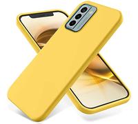 Easyshow Funda Compatible con Nokia G22, Carcasa Silicona Nokia G22 Suave Gel Rasguño y Resistente Teléfono Móvil Cover, Funda para Nokia G22 (Amarillo)