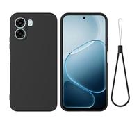 Easyshow Funda Compatible con OPPO A6x, Carcasa Silicona OPPO A6x Suave Gel Rasguño y Resistente Teléfono Móvil Cover (Negro)
