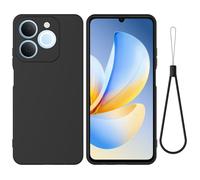 Easyshow Funda Compatible con Realme P4 Lite 4G, Carcasa Silicona Realme P4 Lite 4G Suave Gel Rasguño y Resistente Teléfono Móvil Cover (Negro)
