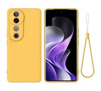 Easyshow Funda Compatible con Vivo V40/S19, Carcasa Silicona Vivo V40/S19 Suave Gel Rasguño y Resistente Teléfono Móvil Cover, Funda para Vivo V40/S19 (Amarillo)