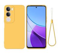 Easyshow Funda Compatible con Vivo Y19s, Carcasa Silicona Vivo Y19s Suave Gel Rasguño y Resistente Teléfono Móvil Cover, Funda para Vivo Y19s (Amarillo)