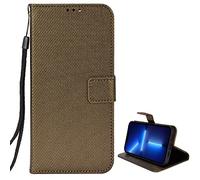 Easyshow Funda de Billetera OnePlus Nord CE6 Lite, Case Caja del teléfono móvil con patrón de Diamantes de Cuero de PU Premium con Soporte y Carcasa Ranuras para OnePlus Nord CE6 Lite(Marrón)
