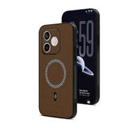 Easyshow Funda para Honor 600 Lite, combinación de Textura 3D y Material de Cuero PU, Accesorios mag Safe con imanes Integrados, Compatible con la Funda magnética para Coche Honor 600 Lite