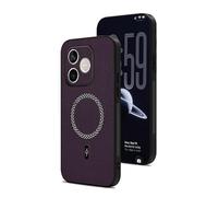 Easyshow Funda para Honor 600 Lite, combinación de Textura 3D y Material de Cuero PU, Accesorios mag Safe con imanes Integrados, Compatible con la Funda magnética para Coche Honor 600 Lite