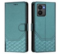 Easyshow Funda para Nokia HMD Fuison, Cartera y Funda para teléfono con Relieve de Panal, Tapa Libro Flip Phone Cover Case para Nokia HMD Fuison