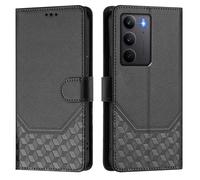 Easyshow Funda para Realme C71, Cartera y Funda para teléfono con Relieve de Panal, Tapa Libro Flip Phone Cover Case para Realme C71